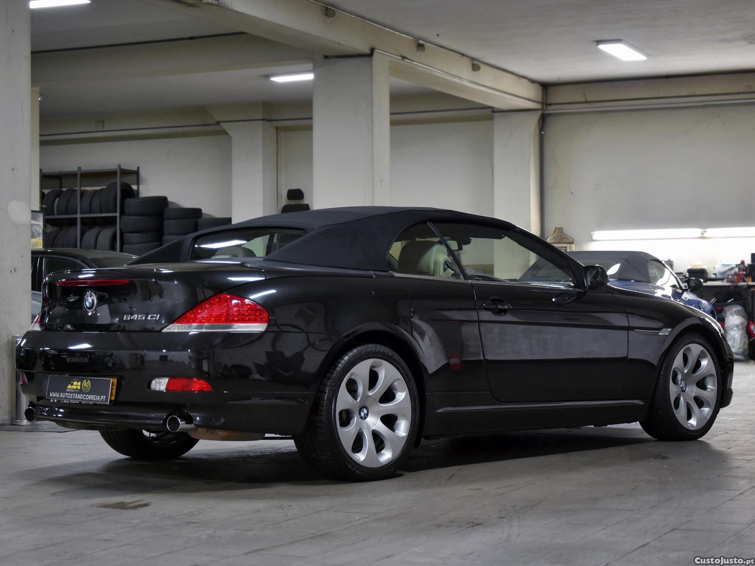 BMW 645 i 333cv Cabriolet SMG 109.000kms — fotografia 9