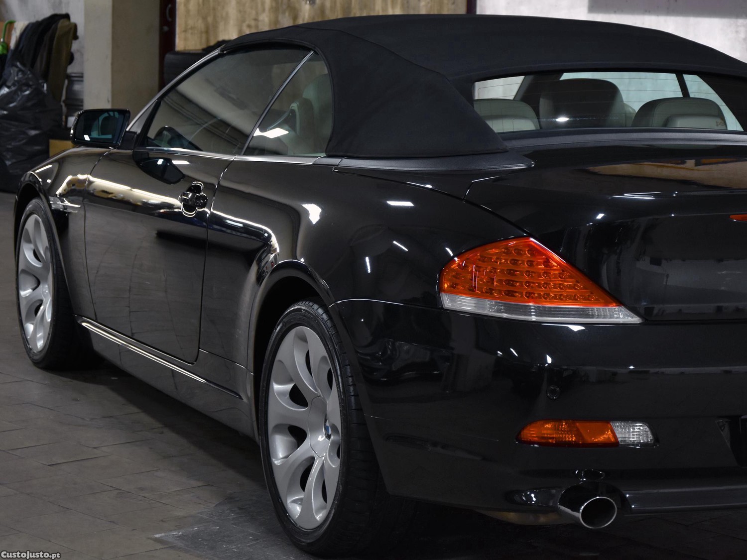 BMW 645 i 333cv Cabriolet SMG 109.000kms — fotografia 8