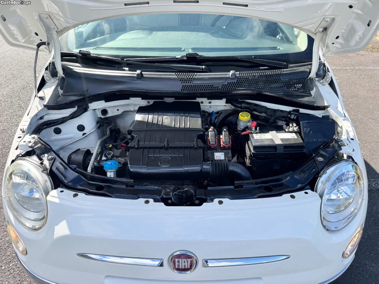 Fiat 500 Gasolina Full Extras Teto Panorâmico - 13 foto 5