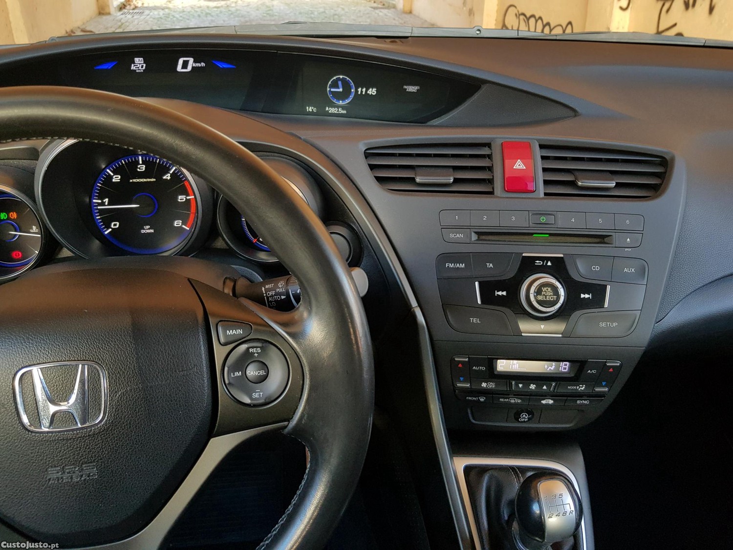 Honda Civic 1.6 Diesel120cv — fotografia 13