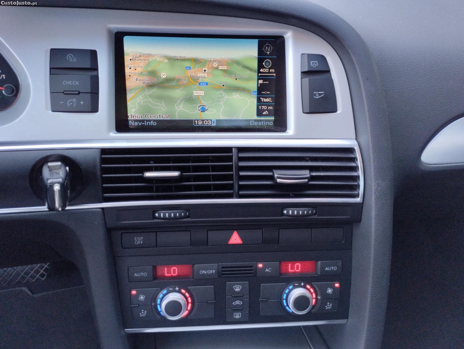 Audi A6 Sedan 2.0 TFSI 170cv Sport Multitronic c/ GPS - c/ Garantia - COMO NOVO — fotografia 6