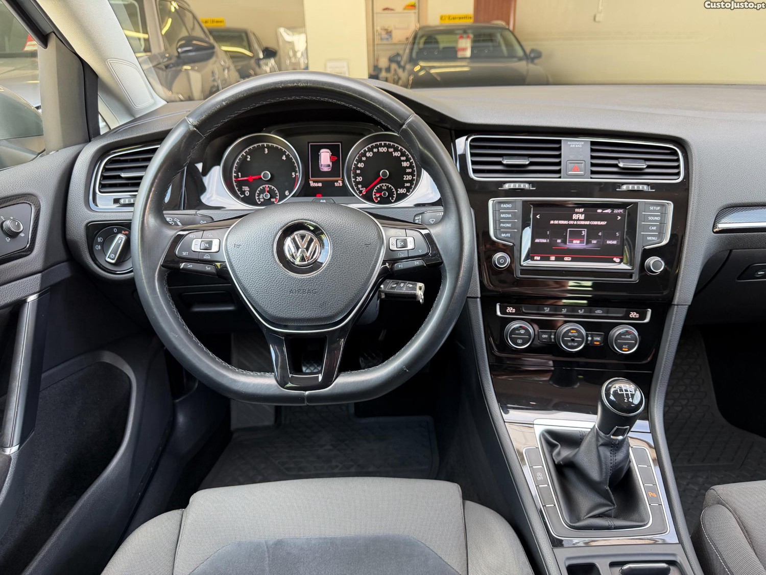 Volkswagen Golf Variant 1.6 TDI HIGHLINE - 155.000 KM - Todas as REVISÕES NA MARCA - UM PROPRIETÁRIO - NACIONAL — fotografia 6