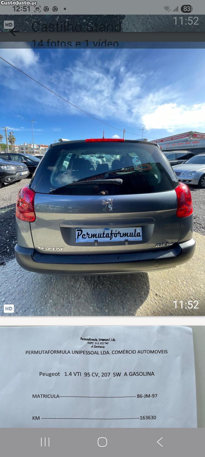 Peugeot 207 1.4 gasolina — fotografia 8