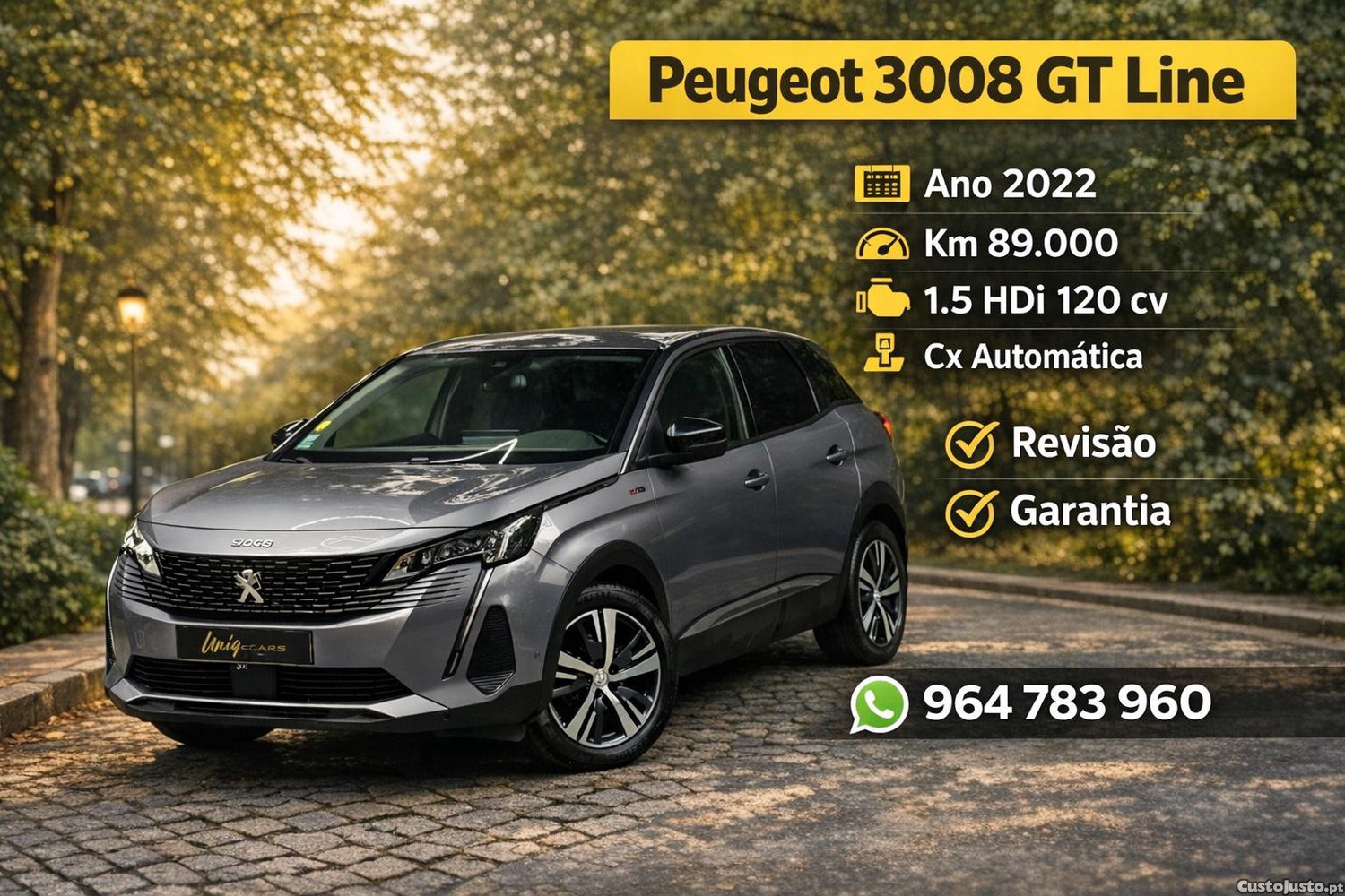 Peugeot 3008 Gt line — fotografia 3