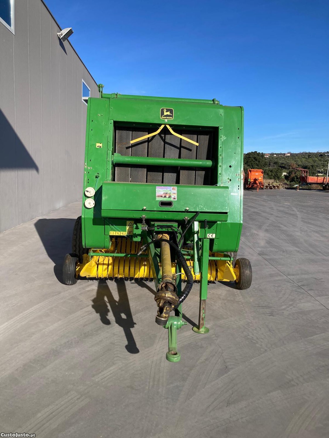 enfardadeira John Deere 570 para tractor