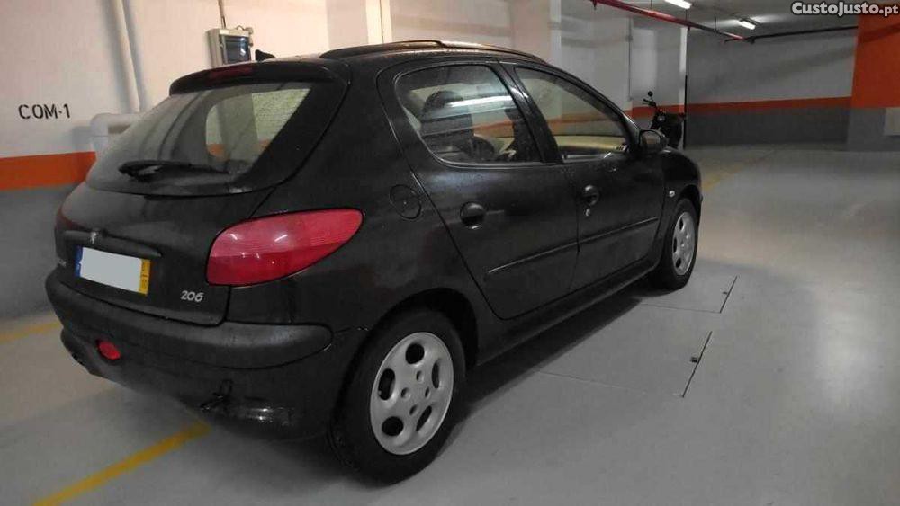 Peugeot 206 (2*Hfx*) teto/abrir (Aceito troca 125cc) — photo 4