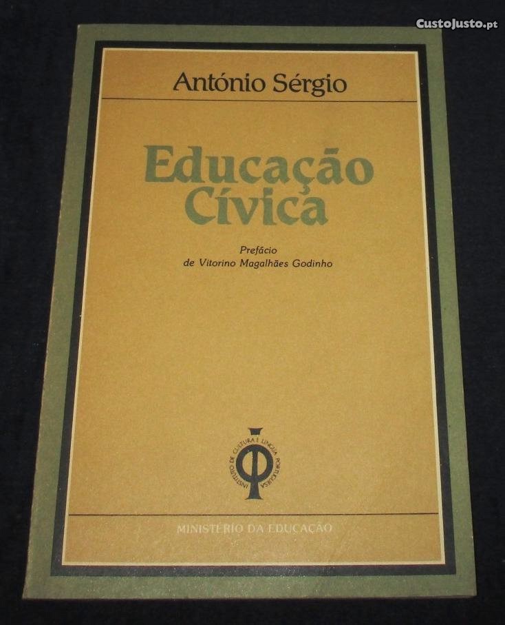 Livro Educação Cívica António Sérgio