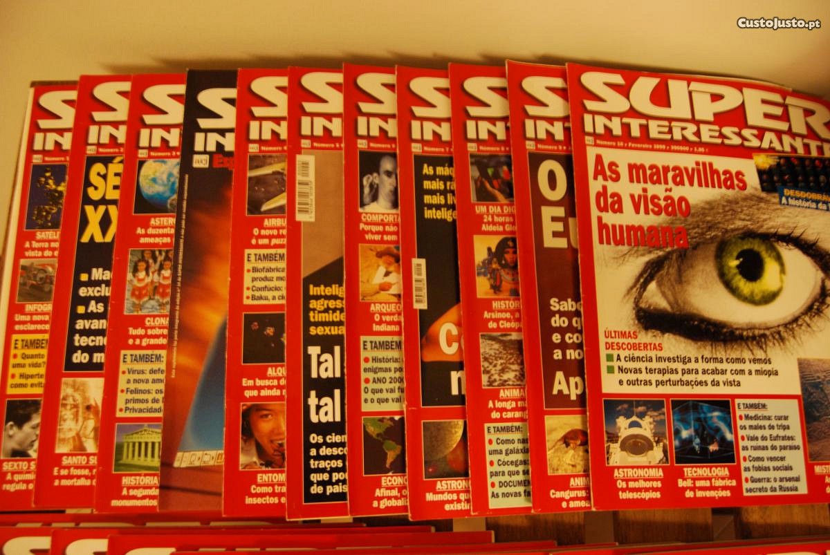 55 Revistas "Super Interessante" - n. 1- 54+125