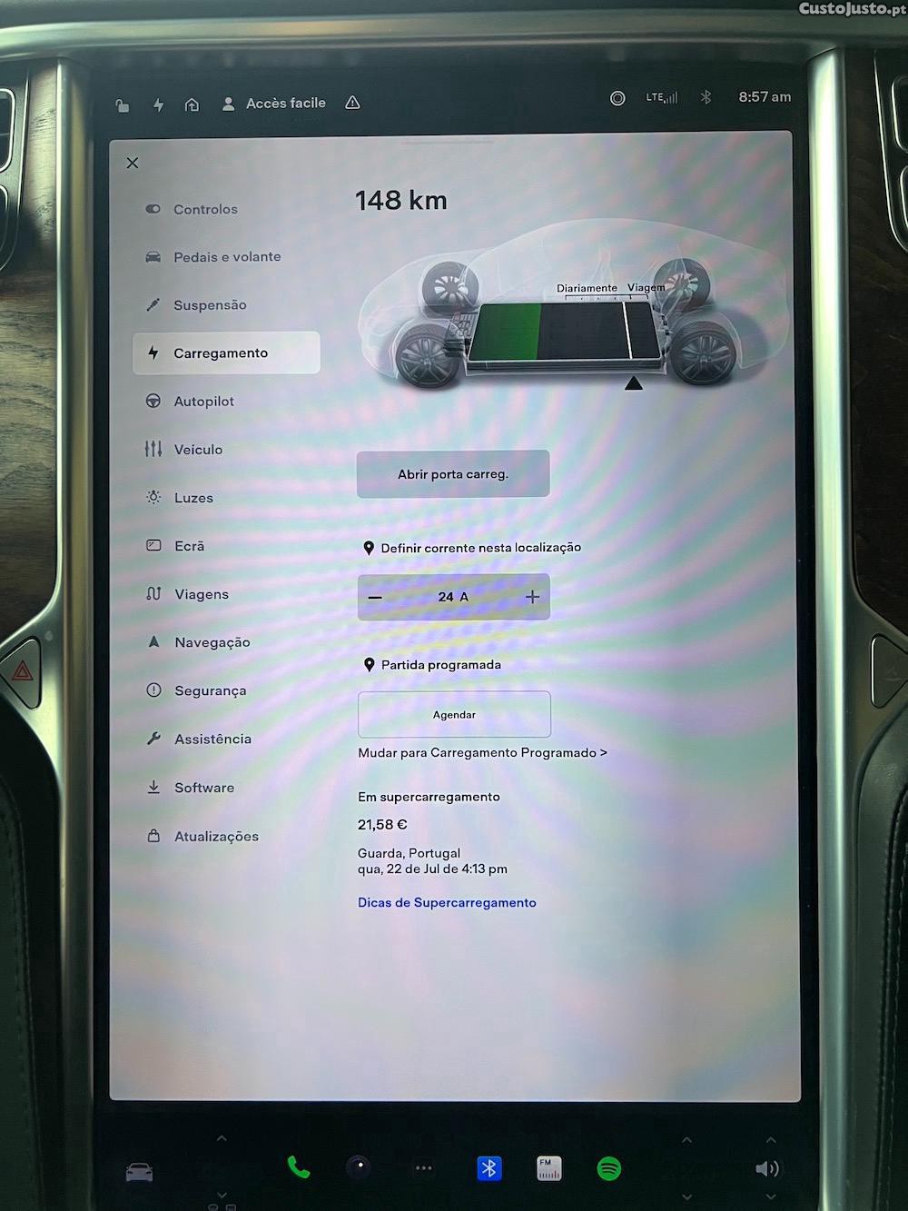 Tesla Model S P100D 100KW — fotografia 5