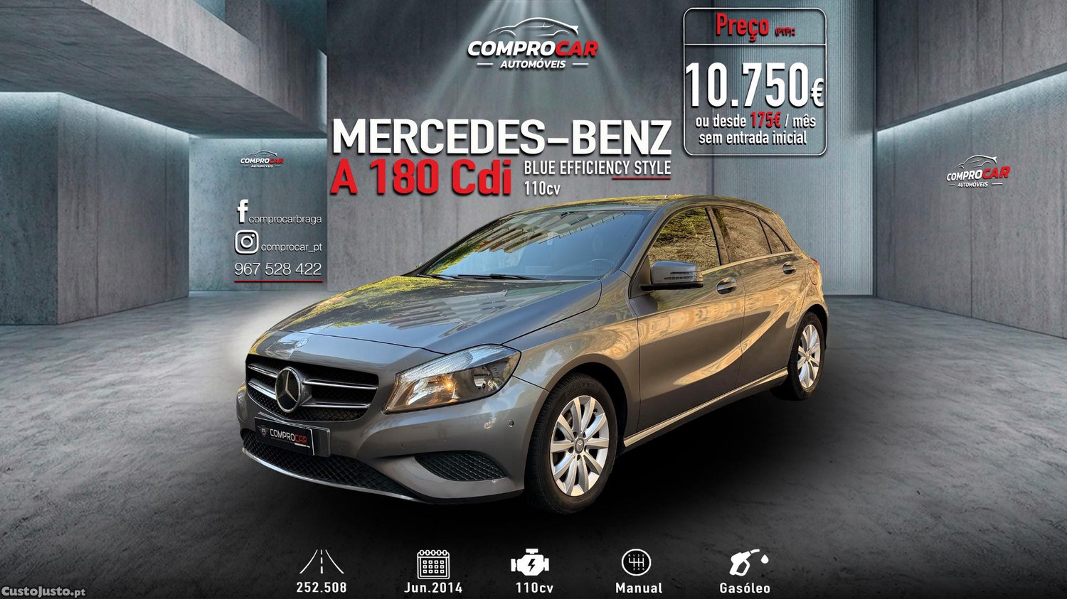 Mercedes-Benz A 180 CDi BlueEfficiency Style 110cv — fotografia 18