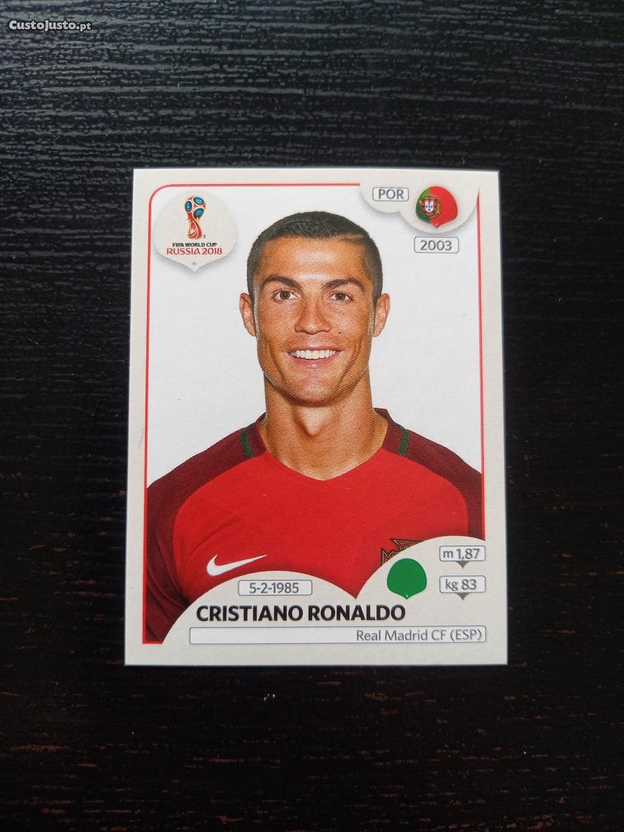 Cromo Cristiano Ronaldo FIFA World Cup Russia 2018(Pink)