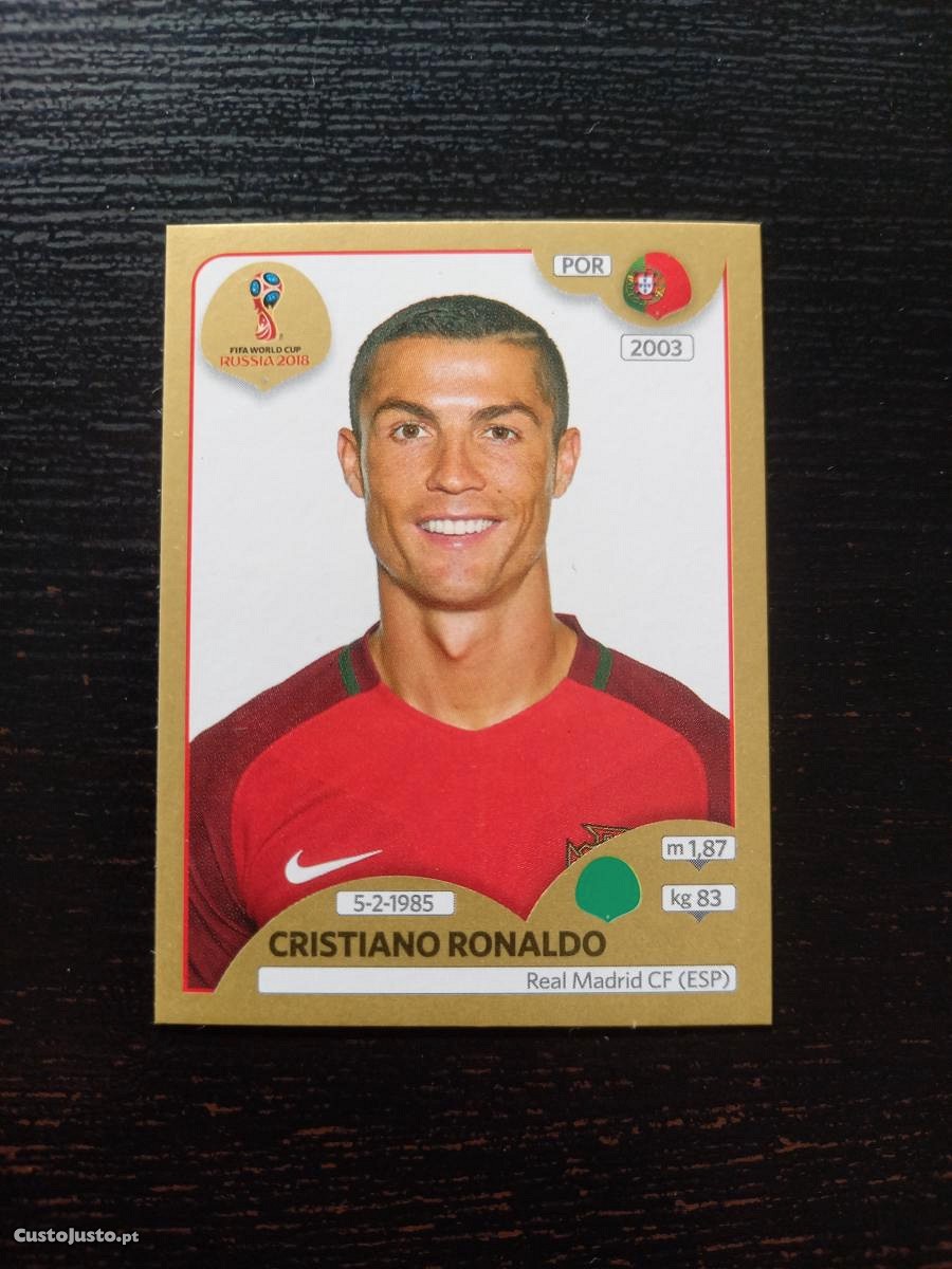 Cromo Cristiano Ronaldo FIFA World Cup Russia 2018(Gold)
