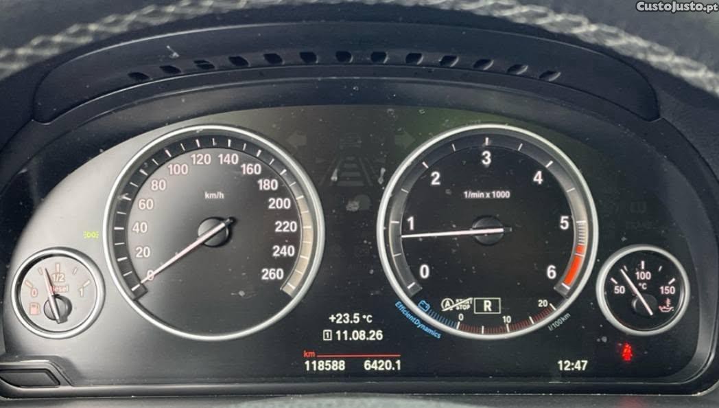 BMW 520 D Auto 190 cv Só 118588 kms — fotografia 5