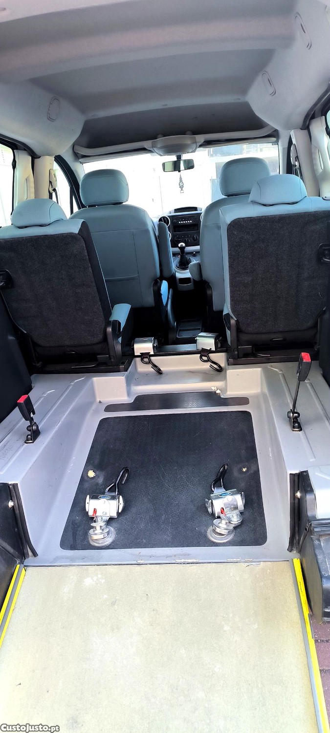 Citroën Berlingo 1.6 HDI TPMR Rampa Cadeira Rodas Garantia 18M Profissional — fotografia 10