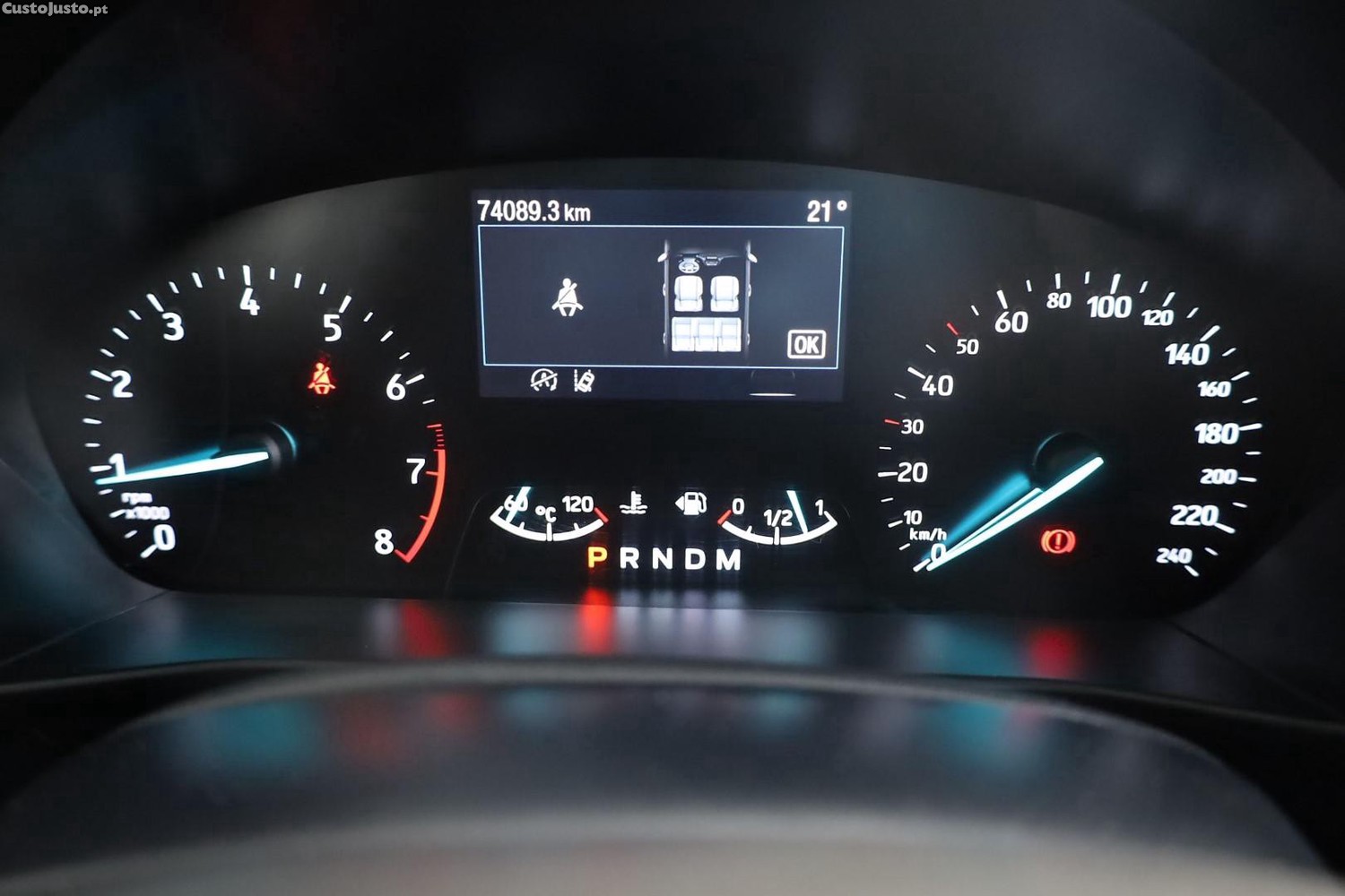 Ford Focus 1.0 EcoBoost MHEV ST-Line Aut — fotografia 8
