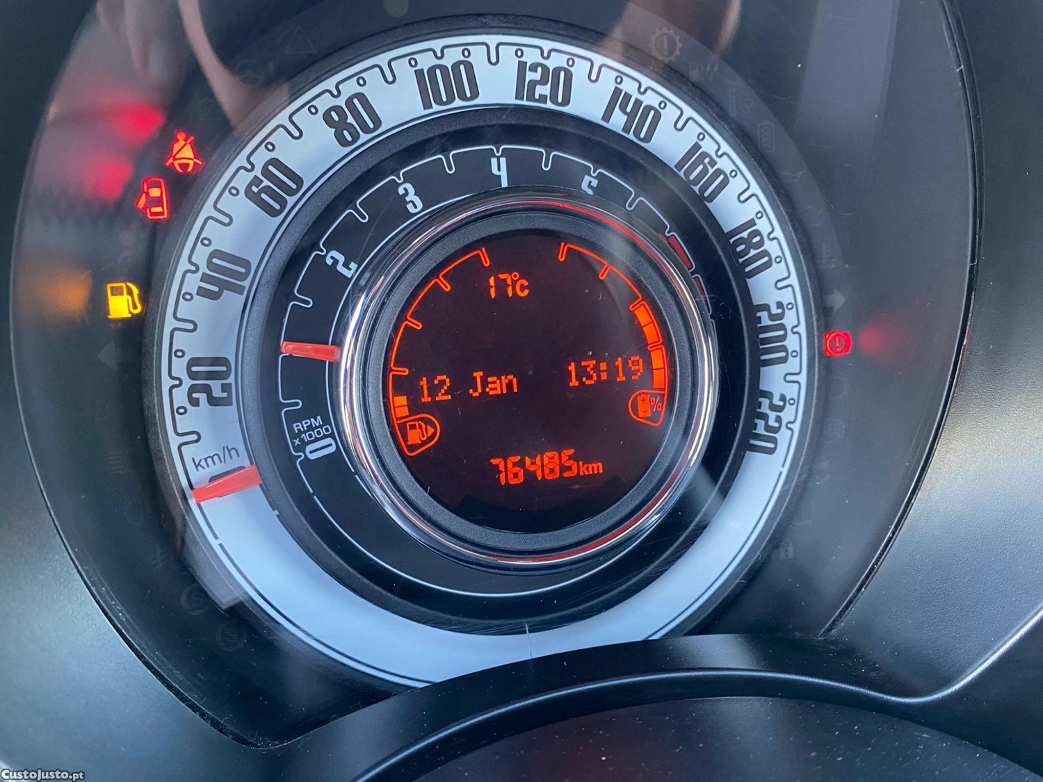Fiat 500 1.0 Hybrid Sport 72.000 kms — fotografia 7