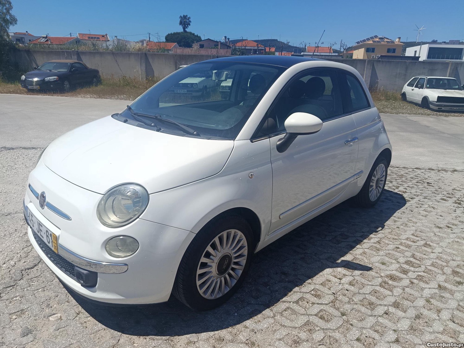 Fiat 500 1.3 Multijet diesel 75cv tecto panorâmico impecável — fotografia 6
