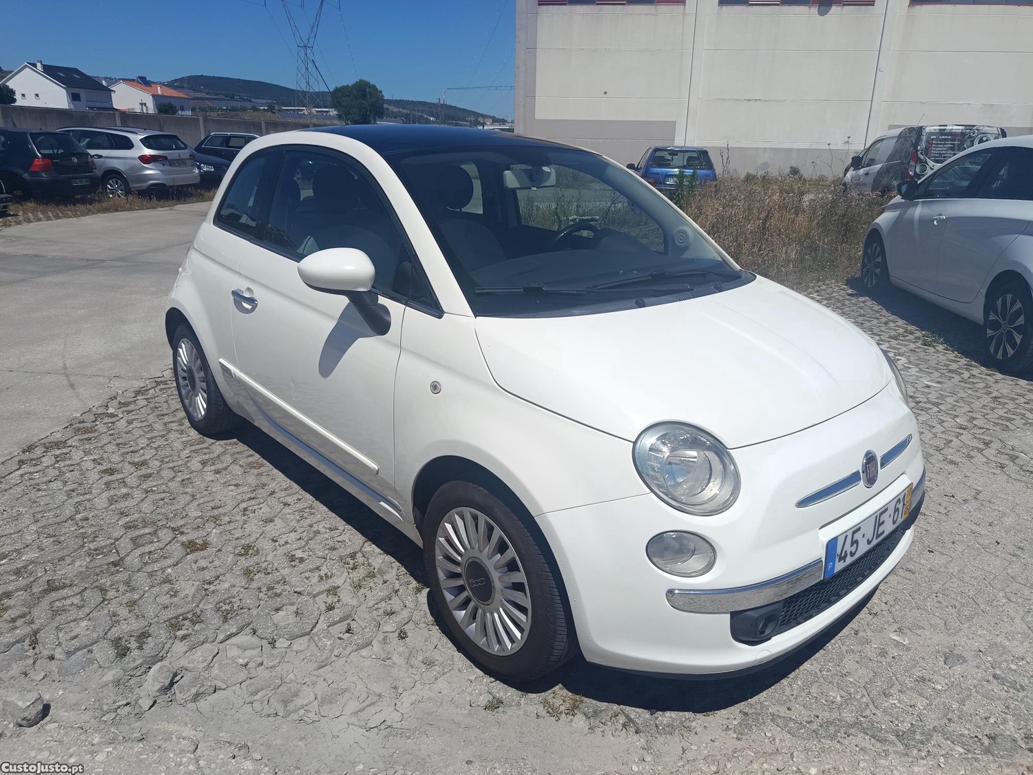 Fiat 500 1.3 Multijet diesel 75cv tecto panorâmico impecável — fotografia 5
