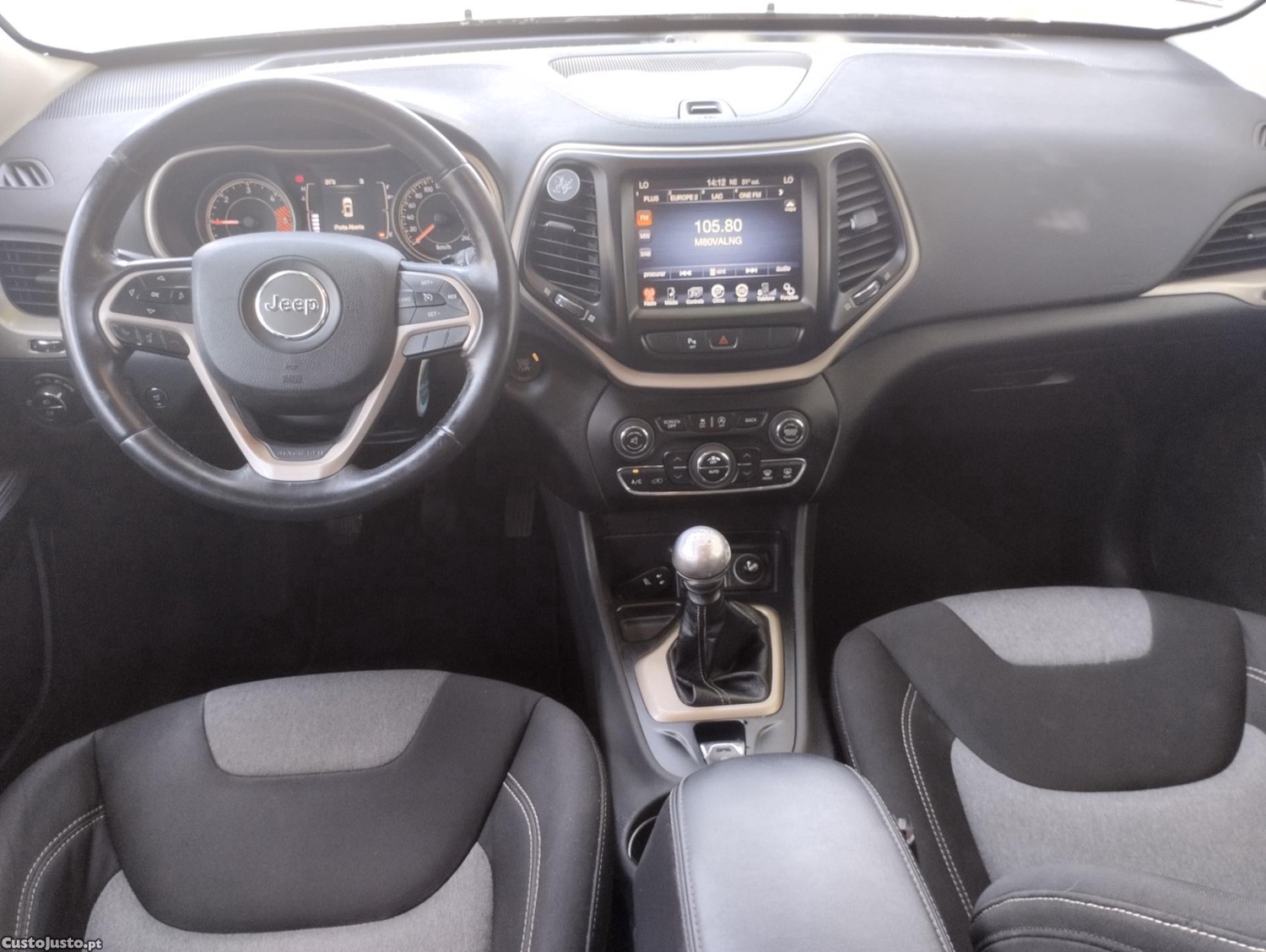 Jeep Cherokee 2.0 MJD 140CV LONGITUDE - NACIONAL - C/ GARANTIA - "COMO NOVO" — fotografia 8