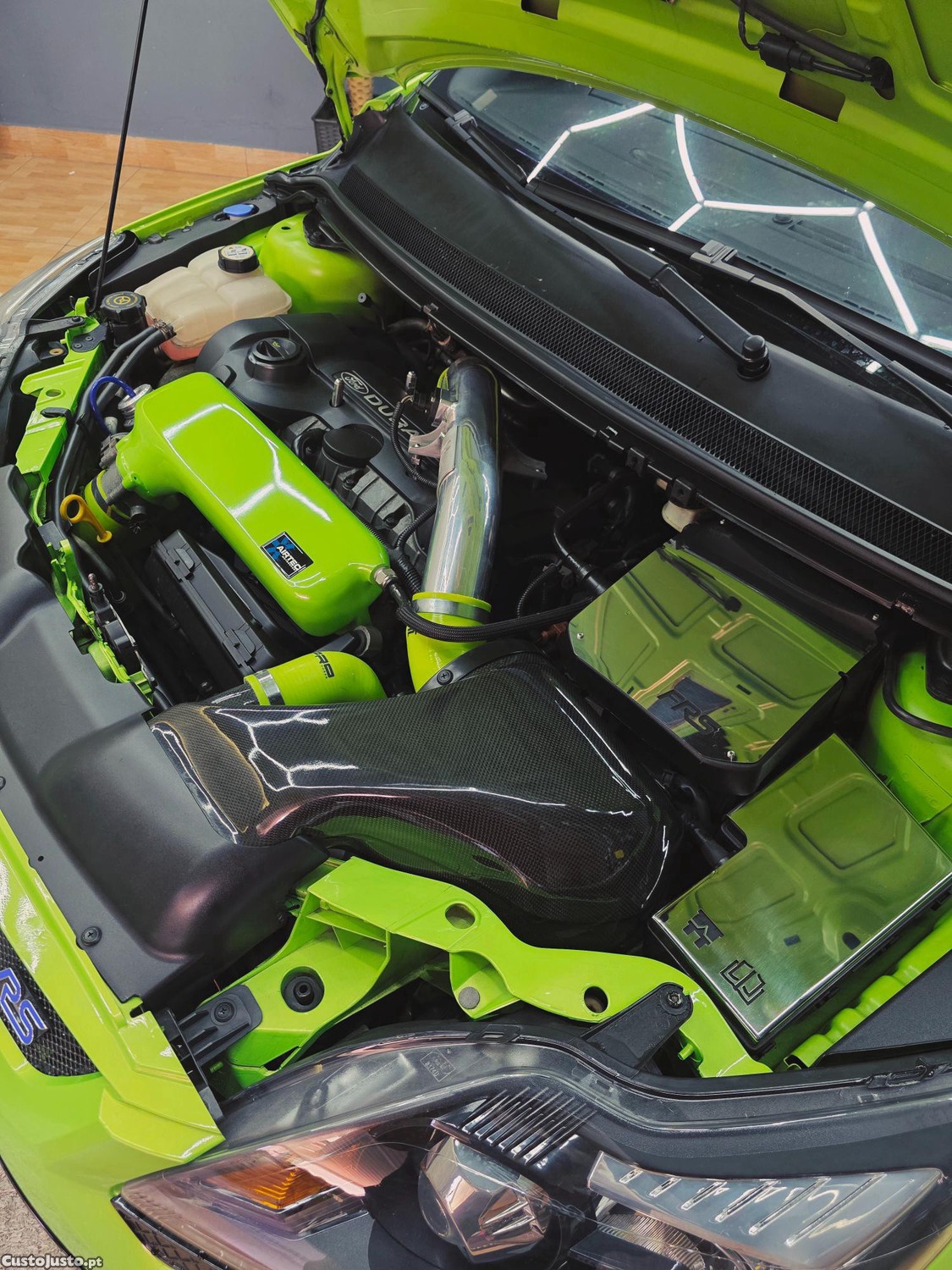 Ford Focus RK mk2 Ultimate Green - Escape Milltek +10k extras — fotografia 8