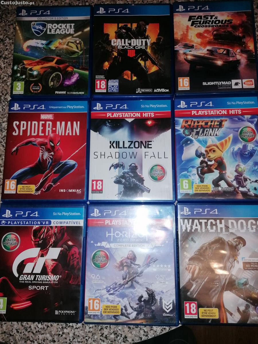 Jogos Playstation 4