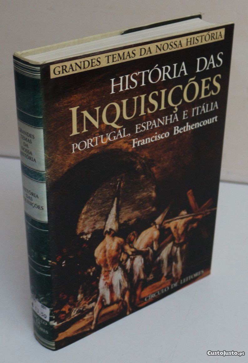Livro " História das Inquisições - Portugal, Espanha e Itália "
