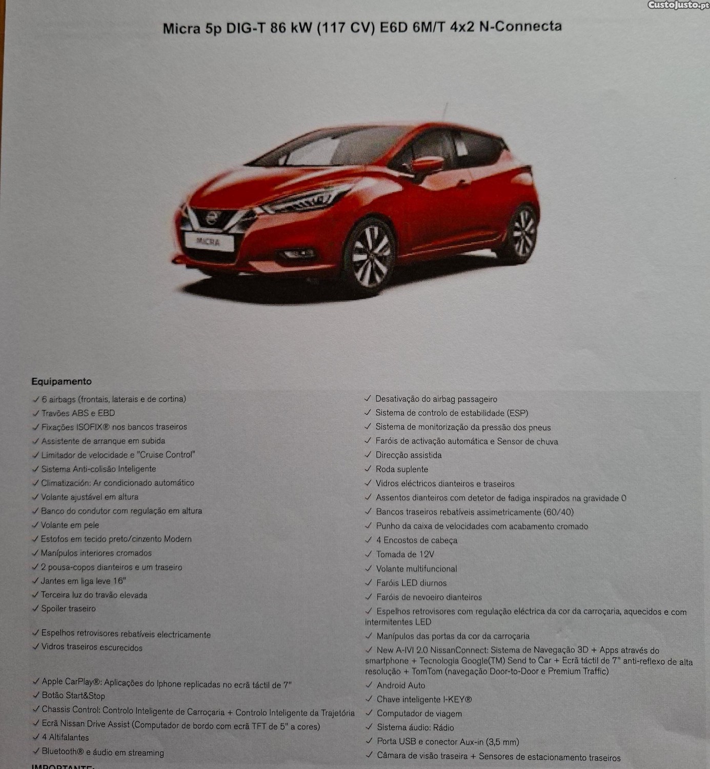 Nissan Micra N-Sport Connecta 117cv 6M/T - 19 foto 4