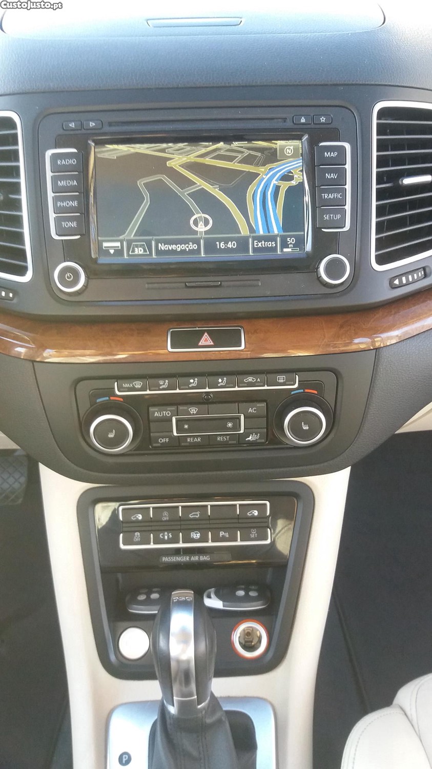 Volkswagen Sharan 2.0 TDI HIGHLINE 170CV CX DSG + GPS - FULL EXTRAS — fotografia 3