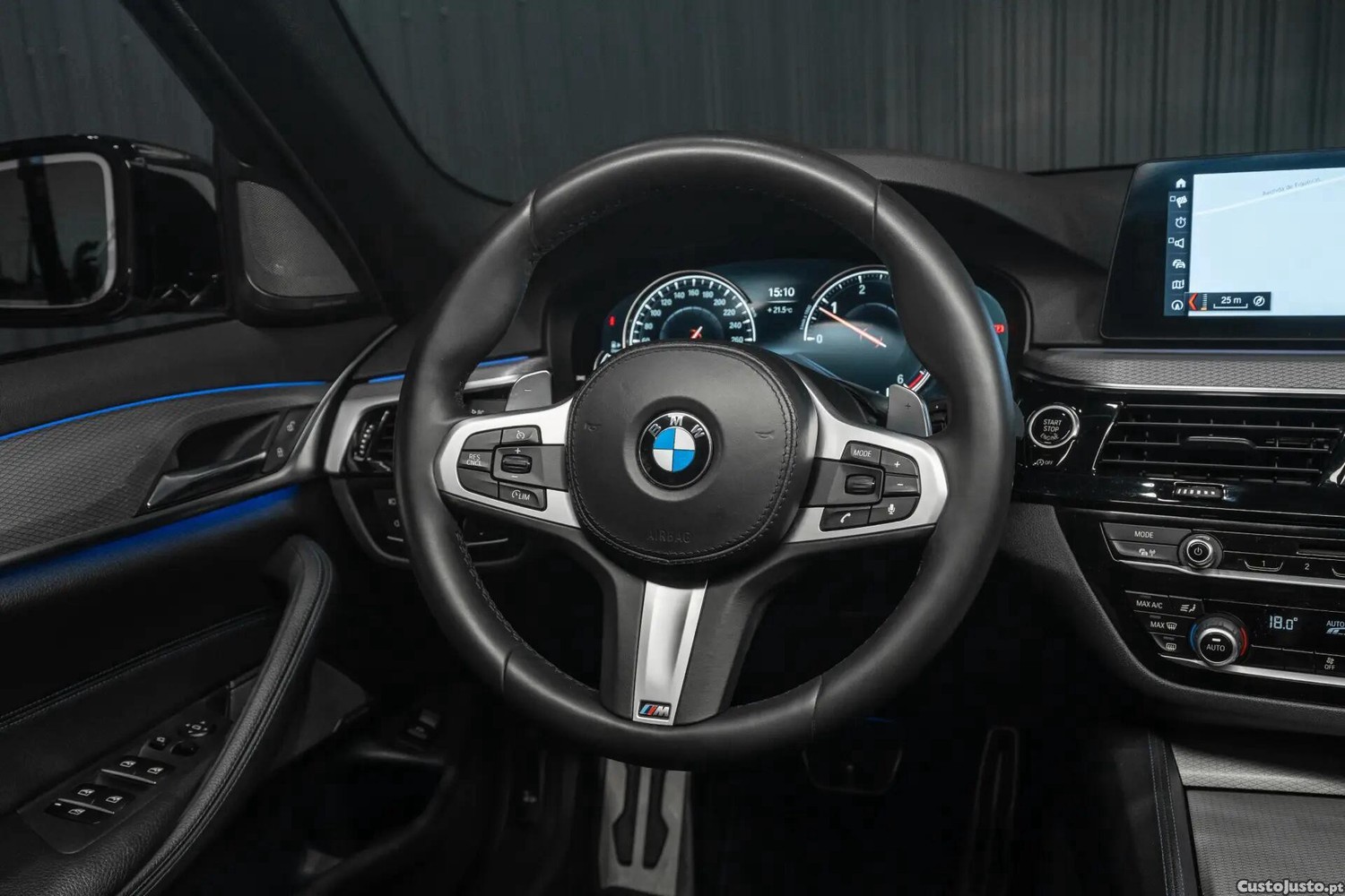 BMW 520 d Pack M Auto — fotografia 17