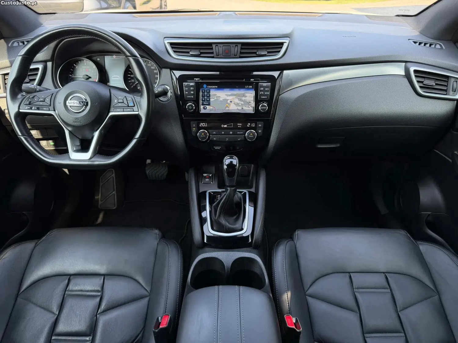 Nissan Qashqai 1.6 dCi Tekna Premium Pele Preta Xtronic — fotografia 7