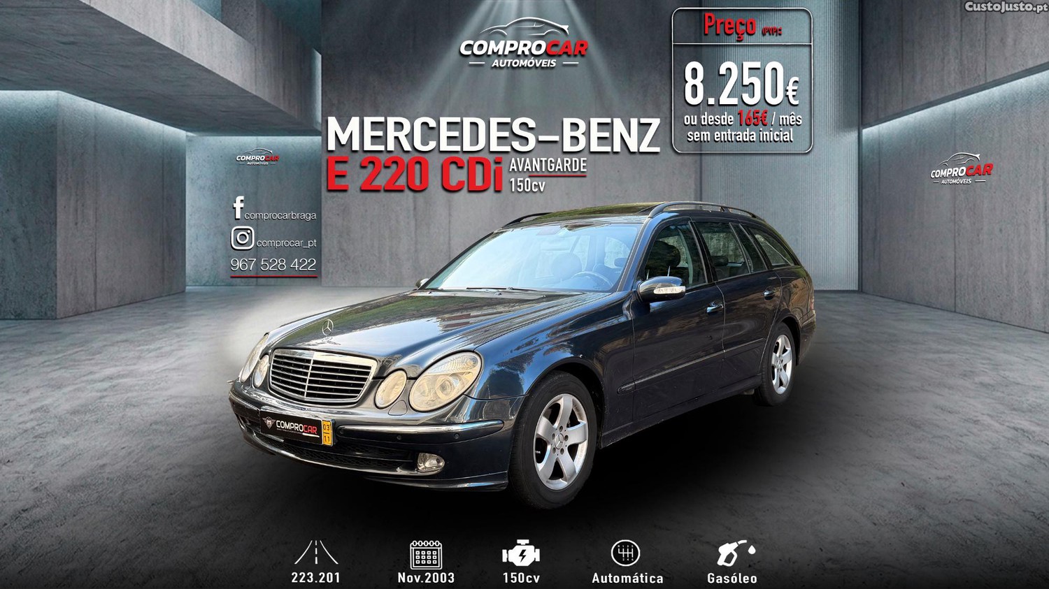 Mercedes-Benz E 220 CDi Auto Avantgarde 150cv - NACIONAL - 223.201Kms — fotografia 18