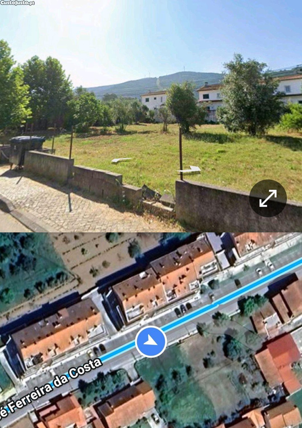 Lote de construção com 800 m2