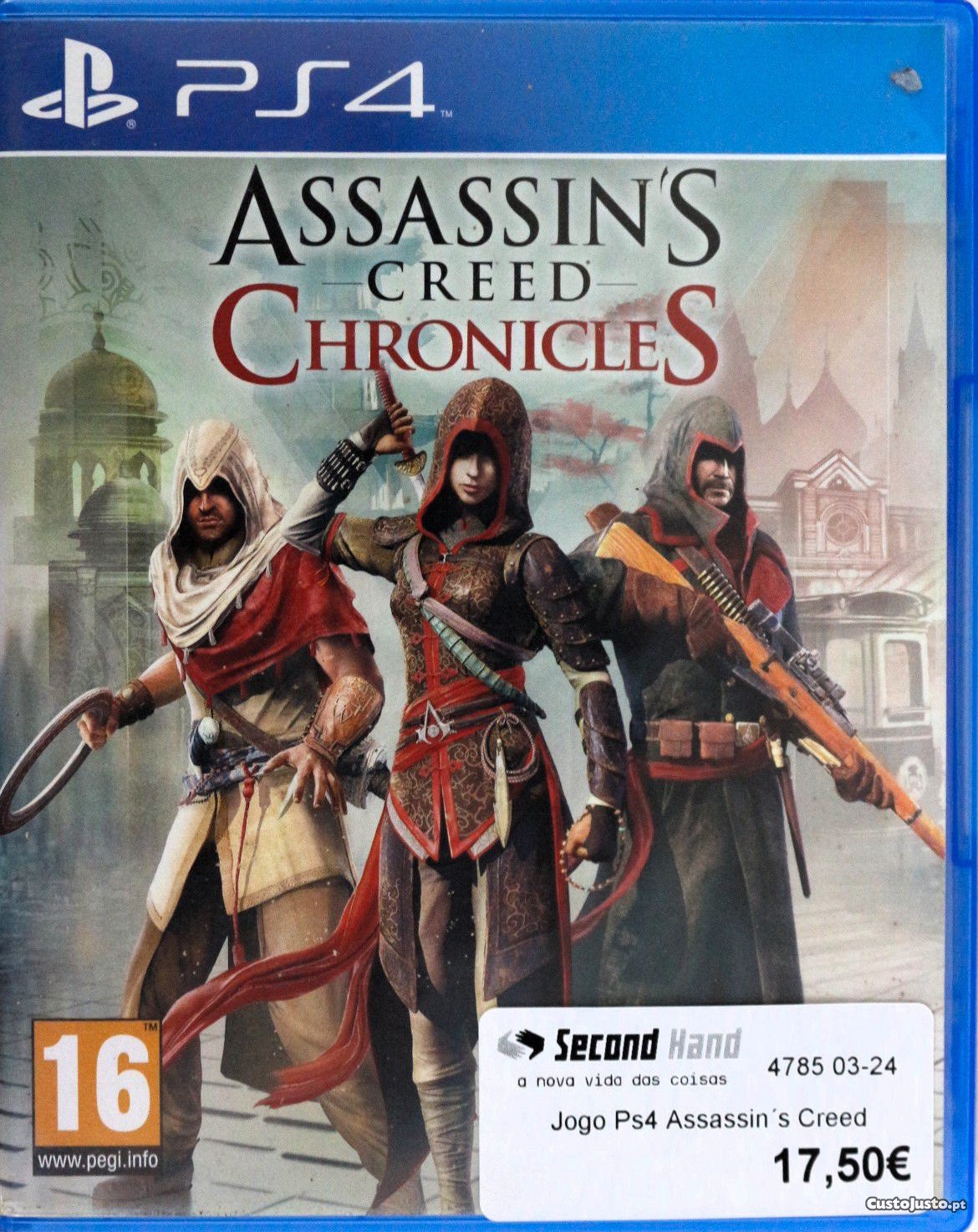 Jogo Ps4 Assassin's Creed Chronicles