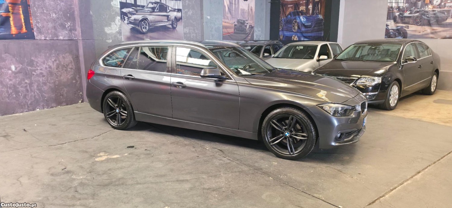 BMW 318 D Touring Automática+ Nacional+Pele — photo 3
