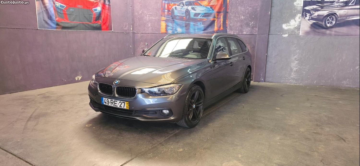 BMW 318 D Touring Automática+ Nacional+Pele — photo 2