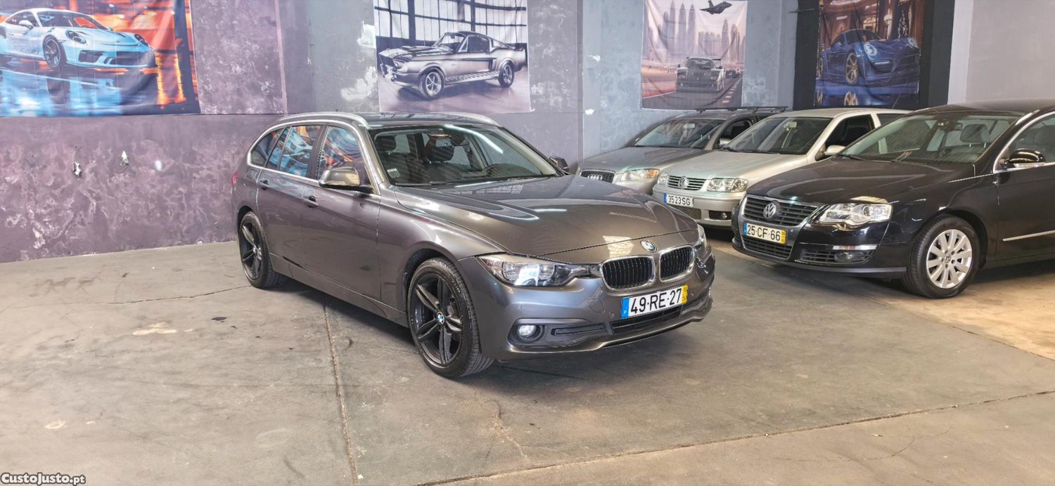 BMW 318 D Touring Automática+ Nacional+Pele — photo 4