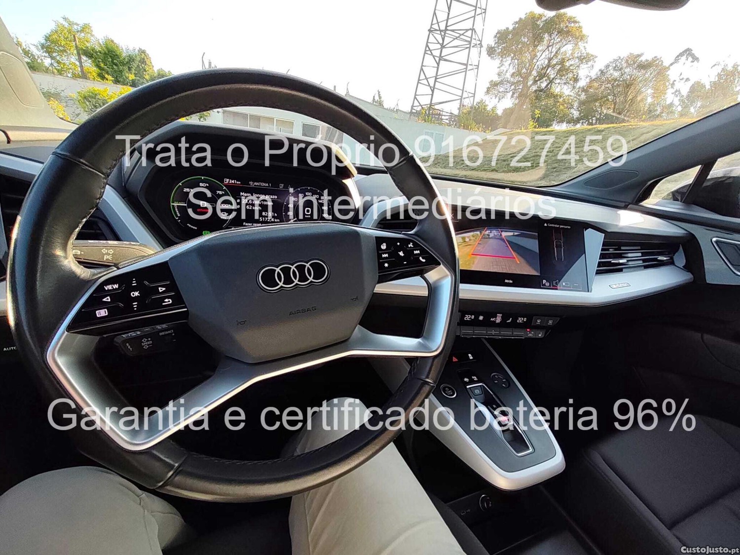 Audi Q4 e-tron 40 Sportback (82kWh) 204 cv | Advanced 96% SOH BATERIA — fotografia 3