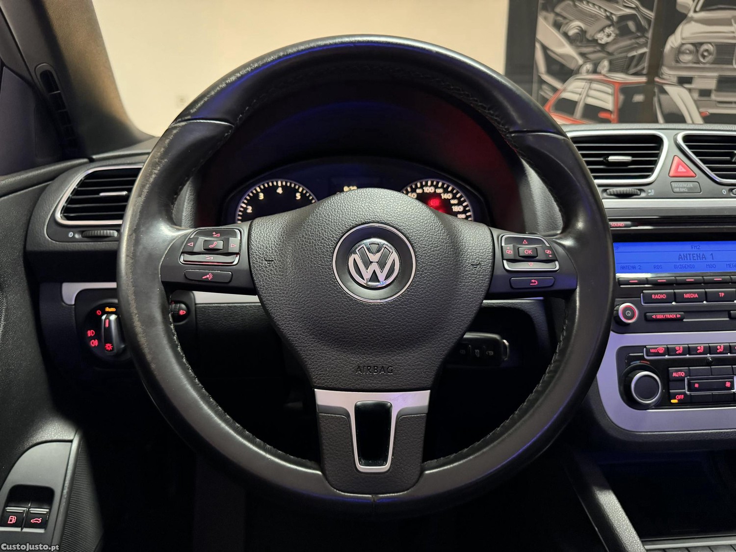 Volkswagen EOS 1.4 TSI BLUEMOTION NAC. CX. 6 VELOCIDADES EXCELENTE OCASIÃO — fotografia 14
